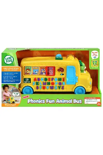 [EYRSTTG601300] LeapFrog Phonics Fun Animal Bus 601300