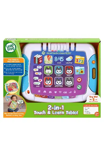 [EYRSTTG611203] LeapFrog 2-in-1 Touch & Learn Tablet 611203