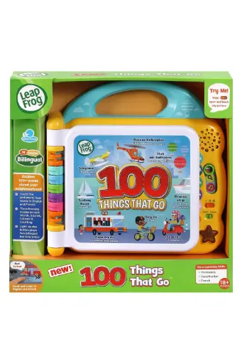 [EYRSTTG614843] LeapFrog 100 Things That Go 614843