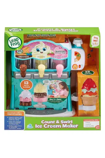 [EYRSTTG619003] LeapFrog Count & Swirl Ice Cream Maker 619003