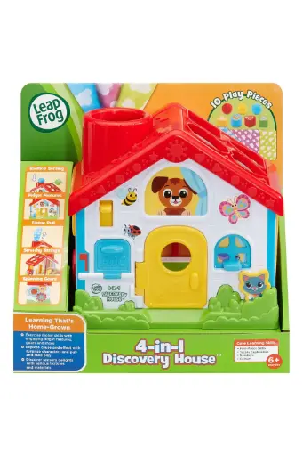 [EYRSTTG620603] Leapfrog 4-in-1 Discovery House 620603