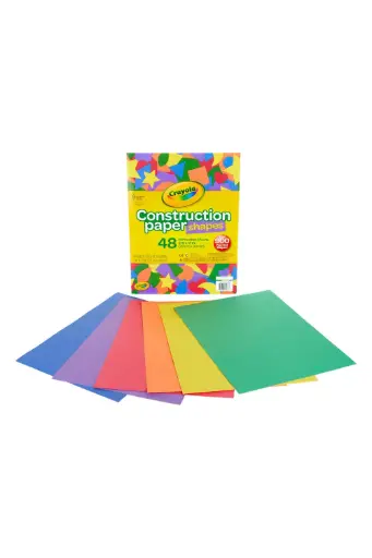 [EYRSTTG990036] Crayola Construction Paper Shapes 990036