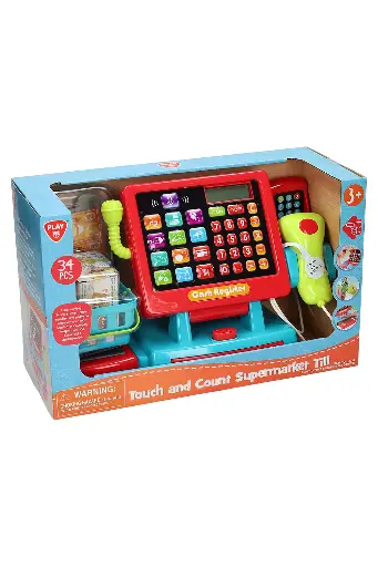 [EYRSUTG3232] PlayGo Touch & Count Supermarket Till 3232