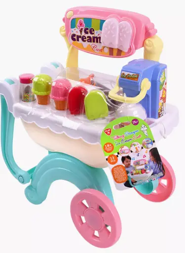 [EYRSUTG3521] Playgo Talking Scooper Ice Cream Cart 3521