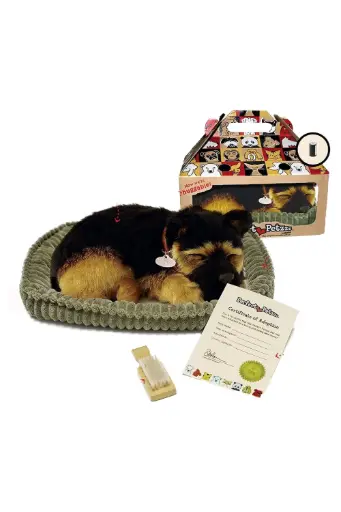 [EYRSUTGXP9112] Perfect Petzzz  Sleeping Toy Dog German Shepherd XP9112