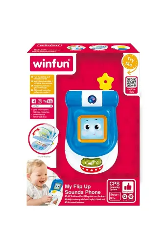 [EYRSWTI000618] Winfun My Flip Up Sounds Phone 000618