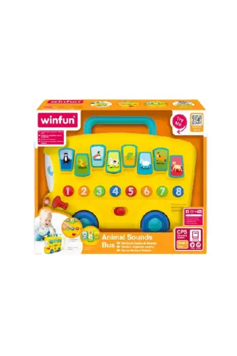 [EYRSWTI000676] Winfun Animal Sounds Bus 000676