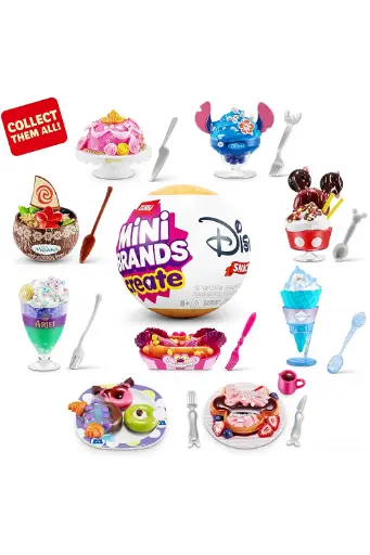 [GRLSETC7708GQ2] ZURU Mini Brands Create Disney Snacks Series 1 Capsule 7708GQ2