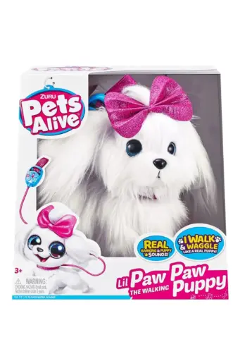 [GRLSETC9531] Zuru Pets Alive Lil Paw Paw The Walking Puppy 9531