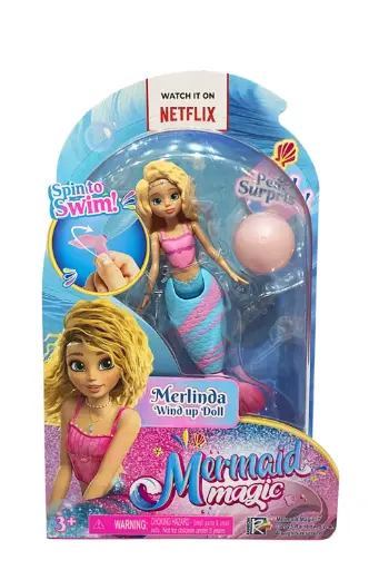 [GRLSGCA28156] Mermaid Magic Merlinda Wind Up Spin to Swim 28156