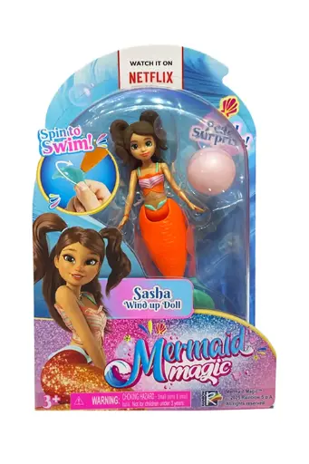 [GRLSGCA28157] Mermaid Magic Sasha Wind Up Spin to Swim 28157