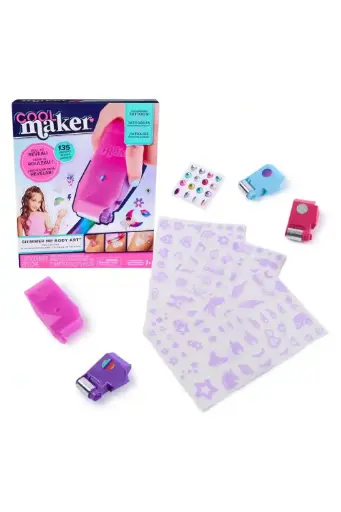 [GRLSOSE6071786] Cool Maker Shimmer Me Foil Tattoos Body Art 6071786