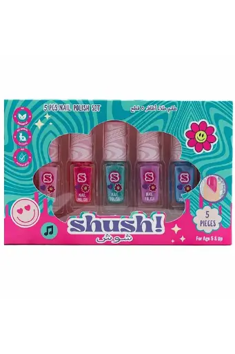 [GRLSSTC35470] Shush Nail Polish Set 5 Pcs 35470