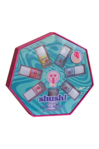 [GRLSSTC35471] Shush! - Nail Polish Set - 7 Pcs 35471