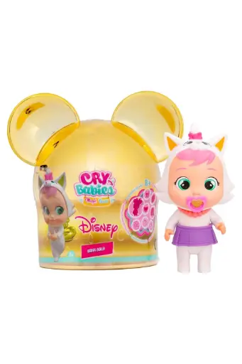 [GRLSSTC907218]  Cry Babies Magic Tears Disney Mini Doll Series Gold 907218