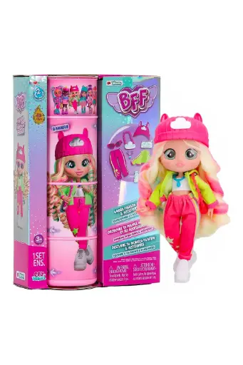 [GRLSSTC908406] Cry Babies BFF Hannah Fashion Doll 908406