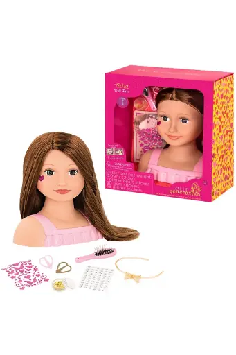 [GRLSSTCD31167Z] Our Generation Hair Dressing Talia Doll Face D31167Z