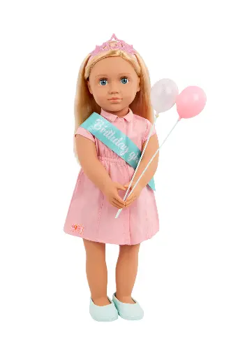 [GRLSSTCD31577Z] Our Generation 18'' Doll Brenna D31577Z