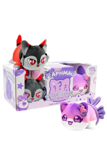[GRLSTTC60202] Aphmau & Friends 6" MeeMeows Mystery Plush 3Pack 60202
