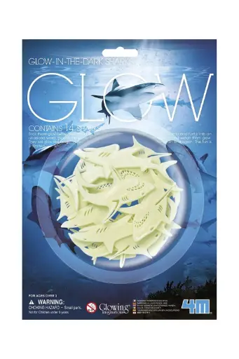 [GRLSUTG05940] 4M Glow In The Dark - Sharks 05940