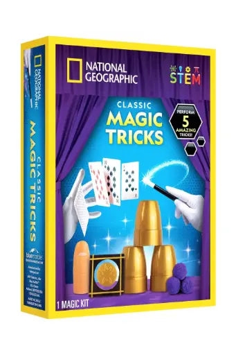 [GRLSUTG0621957] National Geographic Classic Magic Tricks Kit 0621957