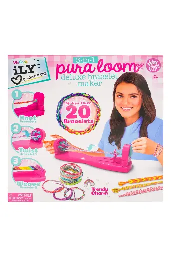 [GRLSUTG111202] We Cool  ILY - Pura Loom Bracelet Making Kit 111202