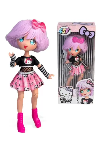 [GRLSUTG40941] 4SF 19.5cm Hello Kitty Doll Teddy Rock 40941