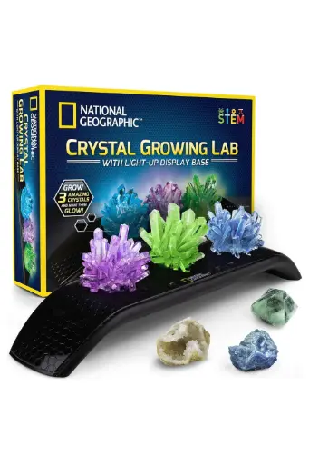 [GRLSUTG8026911] National Geographic Crystal Growing Lab with Light-Up Display Base 8026911
