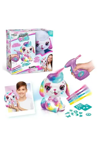 [GRLSUTGOFG249] Canal Toys Airbrush Plush Puppy OFG249