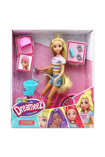 [GRLSWTI81023] Funville Dreameez  Dolls Playset - Cyclist  81023