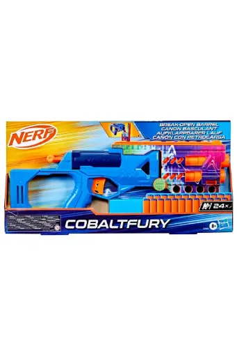 [GUNSNHEG2864] Nerf N Series Cobaltfury Blaster 24 Official Nerf N1 Darts  G2864