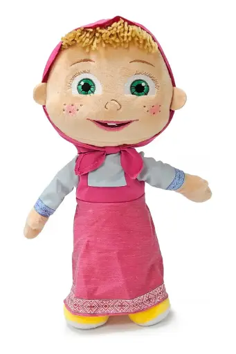 [PLSHNHEHA06200] Simba Masha and the Bear :  Masha 40cm Plush Toy HA06200