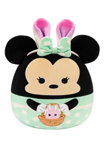[PLSHUTGDI00299] Jazwares Original Squishmallows Disney 8-Inch Bunny Minnie Mouse in Green Dress Plush DI00299