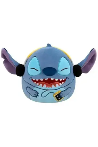 [PLSHUTGDI01023] Original Squishmallows Disney Lilo & Stitch :  Stitch with Headphones 6.5-inch Plush DI01023