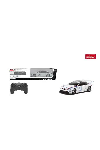 [RCARNHE48300] Rastar Licensed 1:24 Scale BMW M3 GT2 Remote Controlled Sports Car 48300