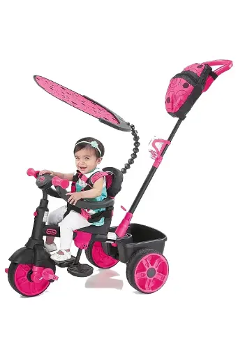 [RDONSTC634321] Little Tikes 4-in-1 Ride On Neon Pink Deluxe Edition 634321