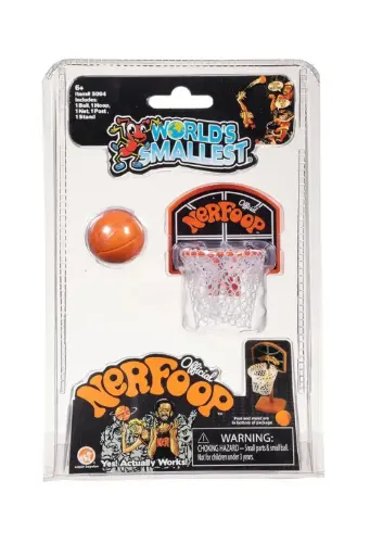 [BRDGWTI5004] World's Smallest Official Nerfoop Basketball 5004