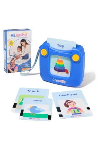 [EYRSOSE6073247] Ms. Rachel Official First Words Talking Flash Cards 6073247