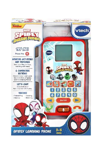 [EYRSTTG554403] Marvel Spidey and His Amazing Friends Spidey Learning Phone 554403
