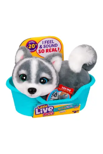 [GRLSUTG26648] Little Live Pets My Really Real Puppy Mini Pepper The Husky 26648