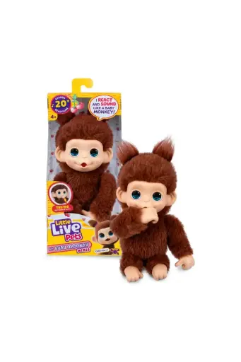 [GRLSUTG26765] Little Live Pets My Baby Monkey Minis - Chikki Cherry 26765