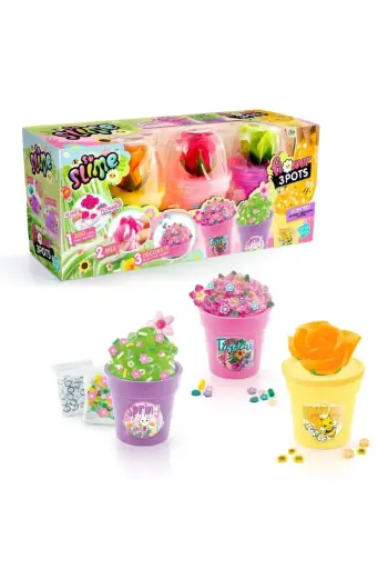 [GRLSUTGSSC418] Canal Toys So Slime Flower 3 Pots SSC418