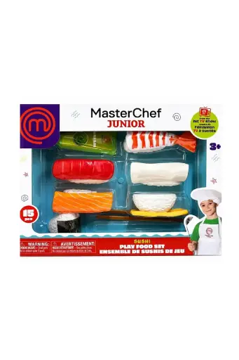 [EYRSUTG004034T] MasterChef Junior 15 Pcs Play Food Set Sushi 004034T