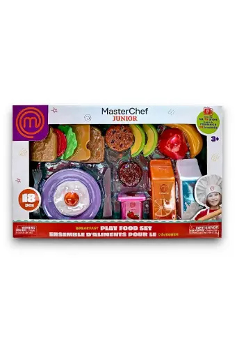 [EYRSUTG004424T] MasterChef Junior 15-Piece Play Food Set Breakfast 004424T