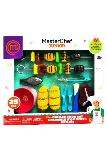 [EYRSUTG004428T] MasterChef Junior 25 Pcs Grilled Food Set 004428T