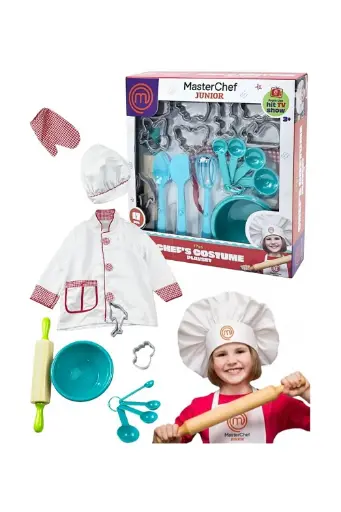[EYRSUTG004432T] MasterChef Junior 17-Piece Chef's Costume Playset 004432T