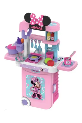 [GRLSGCA008951A] Minnie Mouse 3 in 1 Kitchen Travel Set 008951A