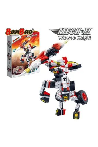 [BOYSWTI6320] Banbao 2 in 1 Mech II 272Pcs Building Blocks 6320