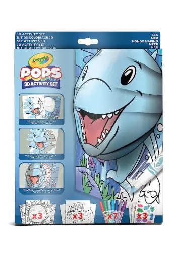 [EYRSTTG042805] Crayola POPS 3D Activity Set - Sea 042805