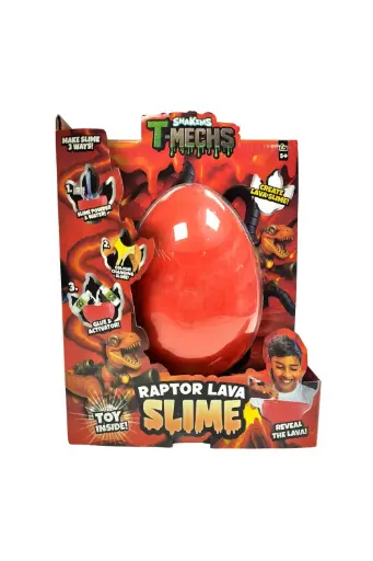 [BOYSTTC50063TG] Shakems T-Mechs Raptor Lava Slime Surprise Egg 50063TG
